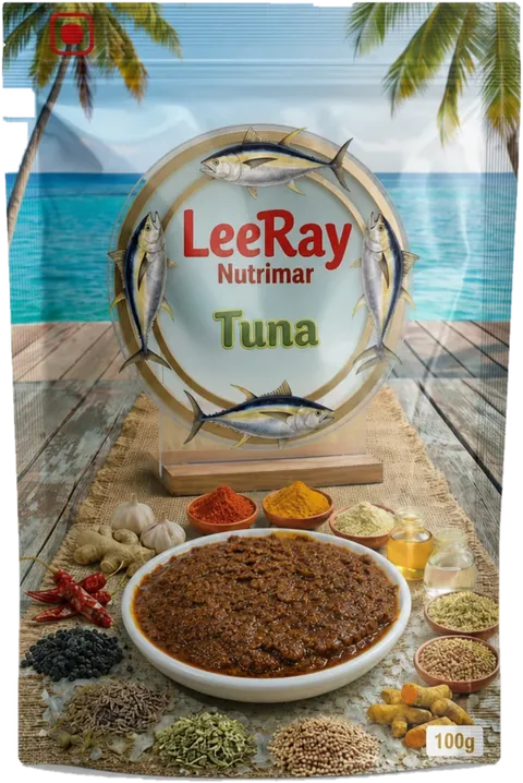 LeeRay Nutrimar ready-to-eat Tuna masala in a 100 g resealable pouch